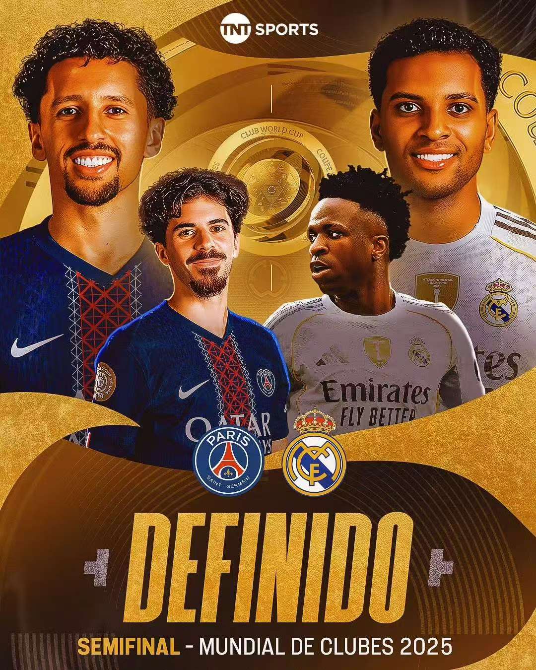 In de halve finales van het WK voor clubs neemt Chelsea het op tegen Fluminense en PSG tegen Real Madrid.